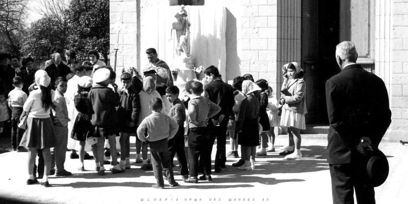 846- Chanzy- devant l'eglise- 1959- 9e Hussards2.jpg